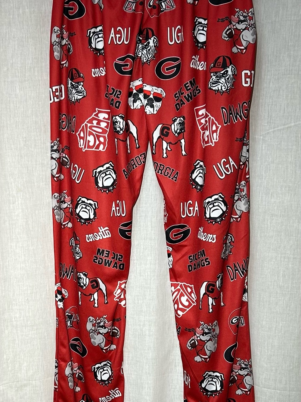 University of Georgia Red Bulldogs Pajama Pants size XXL